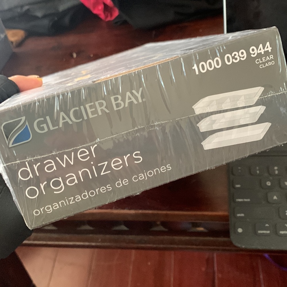 NIB Glacier Bay Drawer Organizers - 3 organizers per set - Picture 7 of 12